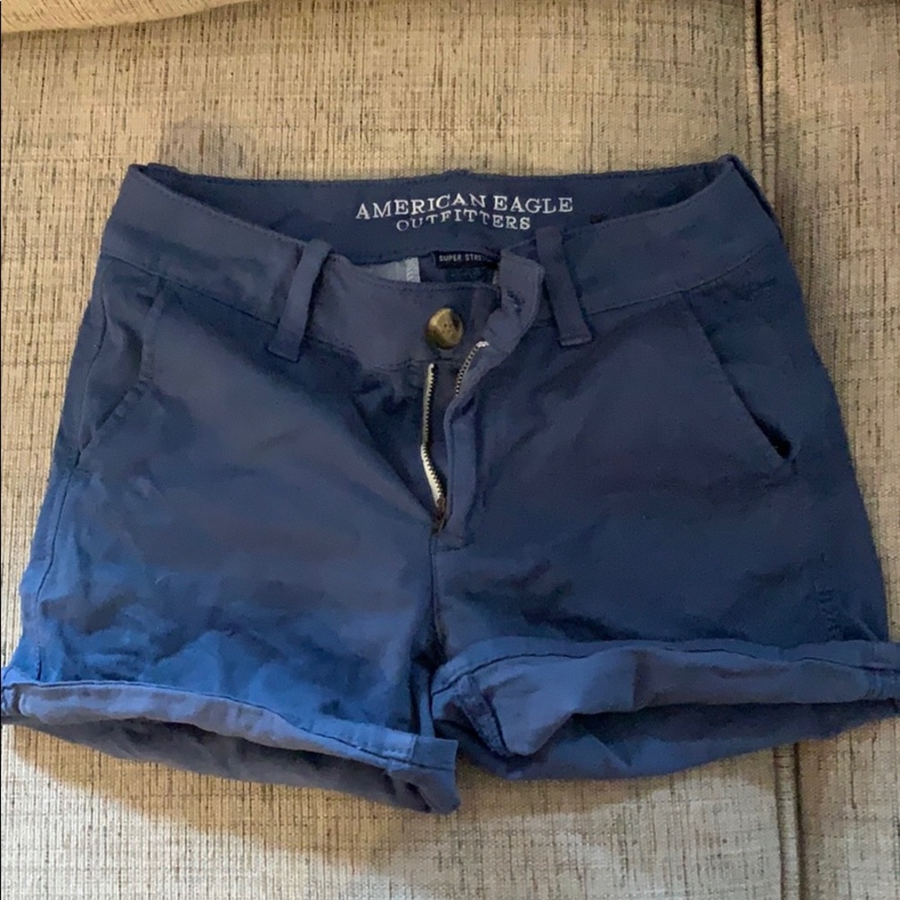 Blue American Eagle shorts